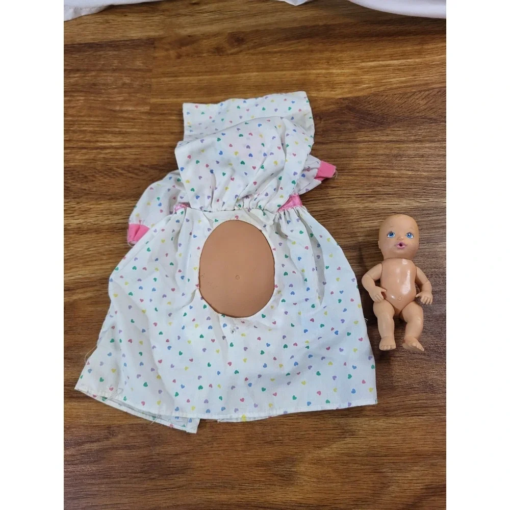 Vintage 1992 Tyco Mommy's Having a Baby Belly Dress & Baby Lot